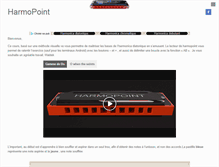 Tablet Screenshot of harmopoint.com